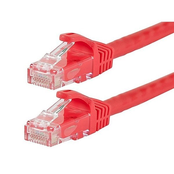 Ethernet Cable, Cat 6, Red, 14 ft.