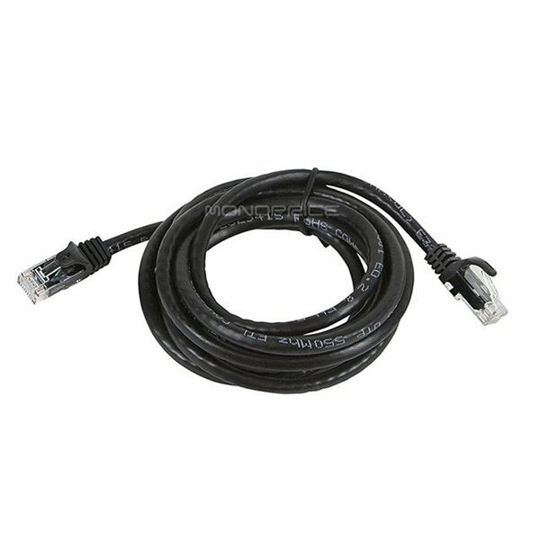 Ethernet Cable, Cat 6, Black, 7 ft.