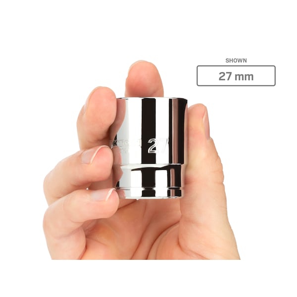 1/2 Inch Drive x 30 mm 12-Point Socket