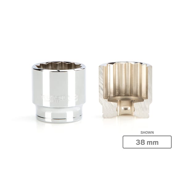 1/2 Inch Drive x 30 mm 12-Point Socket