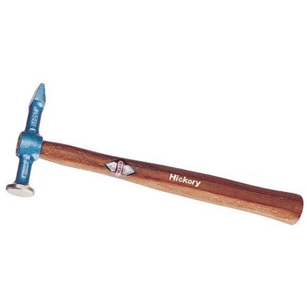 Body Hammer w/ Round Face and Cross Peen, Hickory Handle (300g/10.5oz)