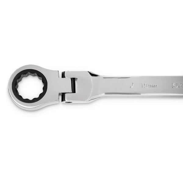 Ratcheting Wrench Set, Metric, 12 pt, 12pcs