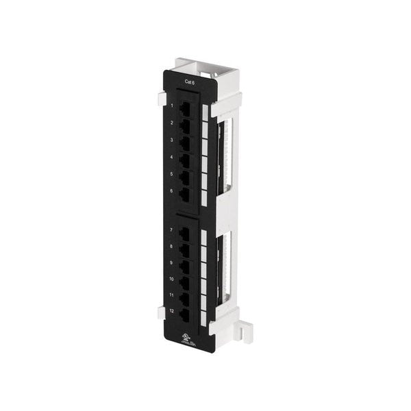 Patch Panel, 12P, Vertical