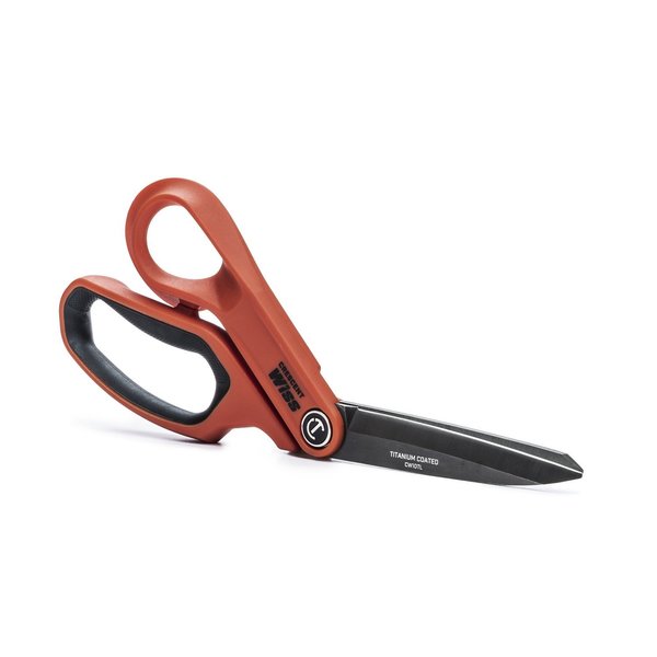 Pro Shear, offset, left-hand, titanium