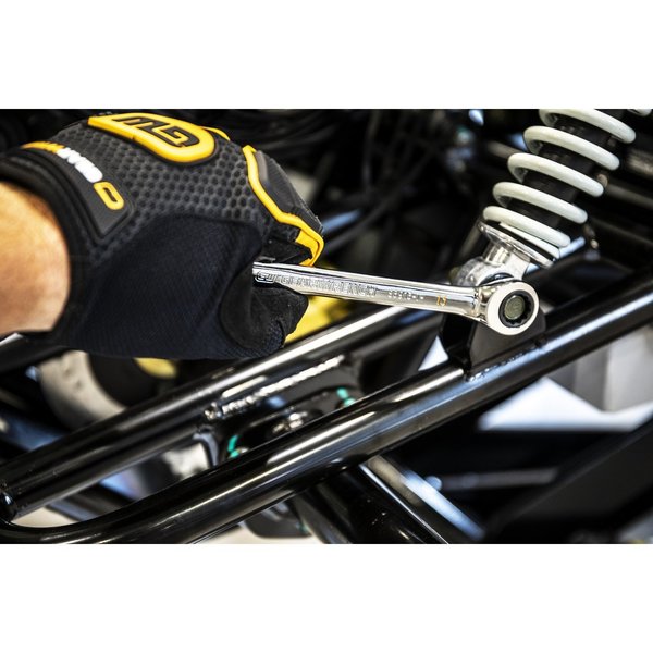 Combination Ratcheting Wrench, 17 mm 90T