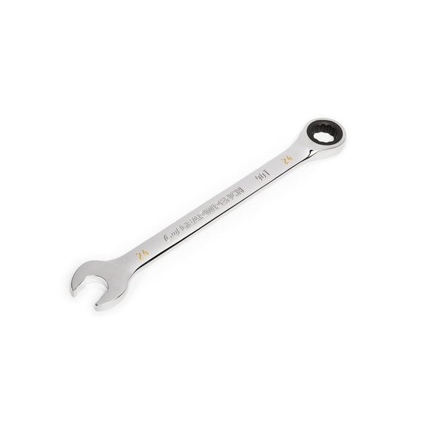 Combination Ratcheting Wrench, 24 mm 90T