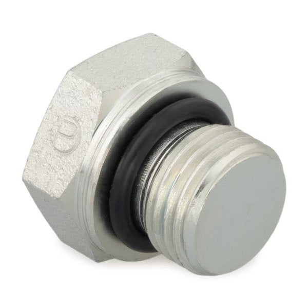 Hex Head Plug, Steel, 14 mm, Metric