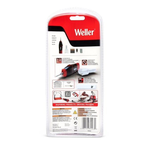 WELLER  pc Crdles Solder Iron Kit