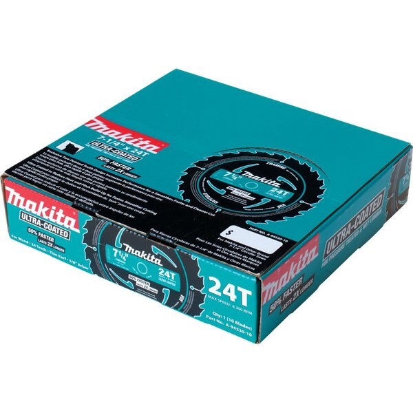 Carbide-Tipped Ultra-Coated Cir 24T, PK10