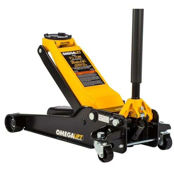 Magic Lift Service Jack, 3-1/2 tons, Features: Heavy Gauge Rolled Side Frames