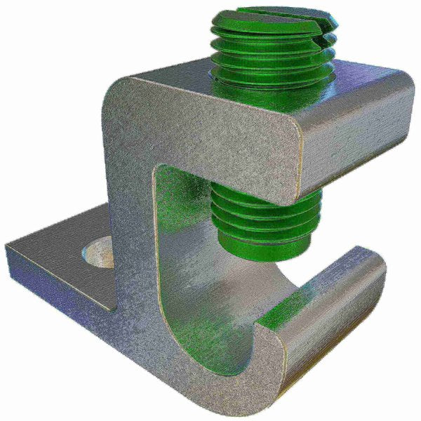 Aluminum Lay-in Ground Lug, Dual Ra, PK4