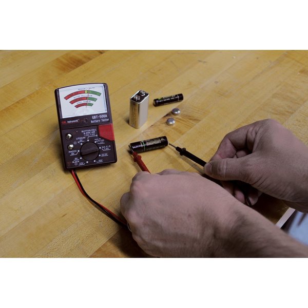 Analog Battery Tester, 1.5V to 22.5V