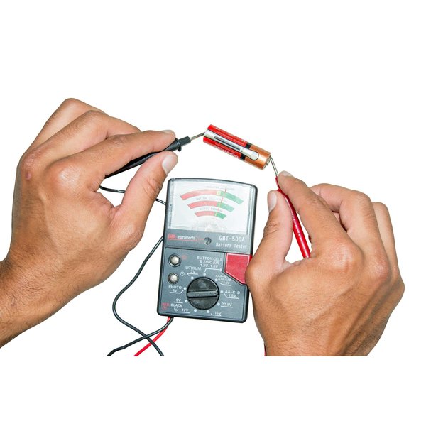 Analog Battery Tester, 1.5V to 22.5V