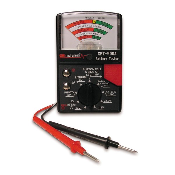 Analog Battery Tester, 1.5V to 22.5V