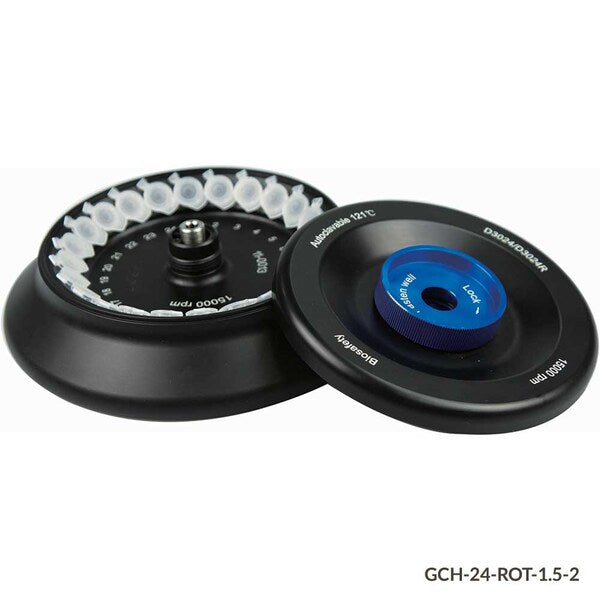 Rotor, Fixed Type, 24 x 1.5mL, 24 x 2mL