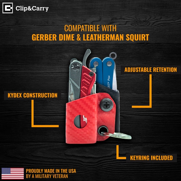 Kydex Keychain Sheath for the Gerber Dim