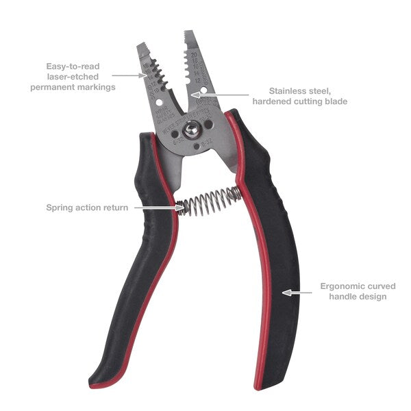 Wire Stripper, Pro Grade, 10-18 AWG