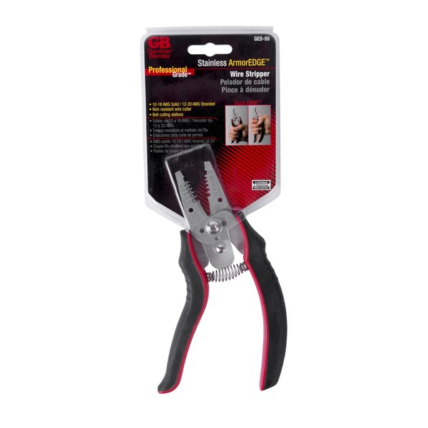 Wire Stripper, Pro Grade, 10-18 AWG