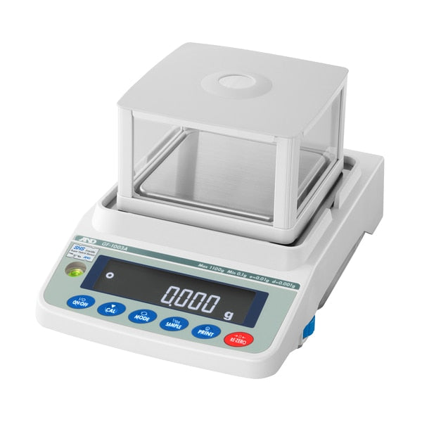Precision Toploading Balance, 120X0.001 g External Calibration