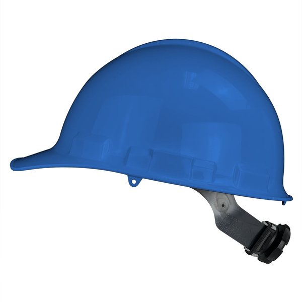 Front Brim Hard Hat, Type 1, Class E, Ratchet (6-Point), Blue