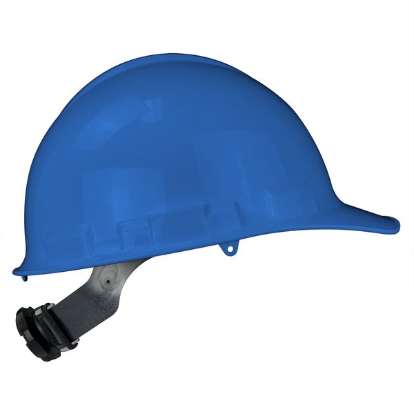 Front Brim Hard Hat, Type 1, Class E, Ratchet (6-Point), Blue