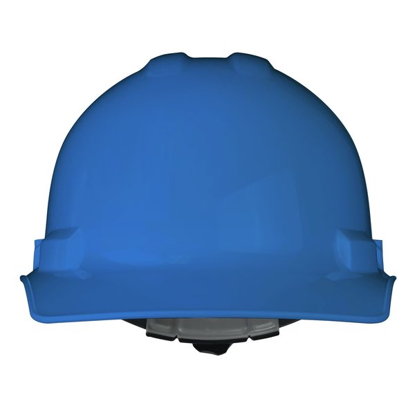Front Brim Hard Hat, Type 1, Class E, Ratchet (6-Point), Blue