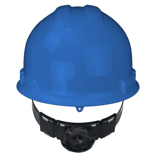 Front Brim Hard Hat, Type 1, Class E, Ratchet (6-Point), Blue
