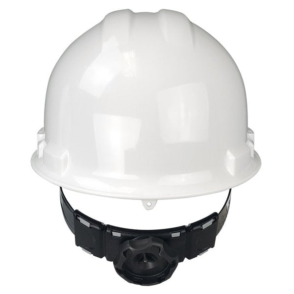 Front Brim Hard Hat, Type 1, Class E, Ratchet (6-Point), White