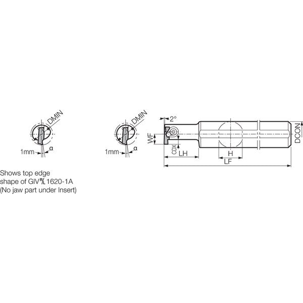 Internal Grooving Toolholder, SIGIVR 2021