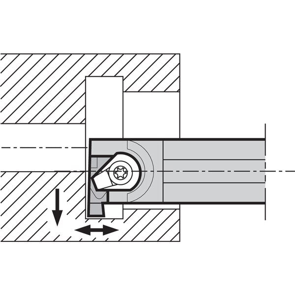 Internal Grooving Toolholder