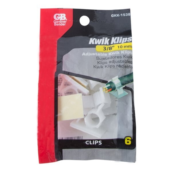 Plastic Kwik Clip, 3/8