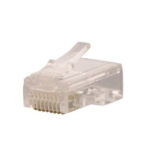 RJ-45 Cat5, Modular Plugs, 8-Position, PK50