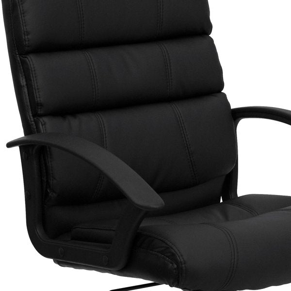Leather Task Chair, 17-1/2