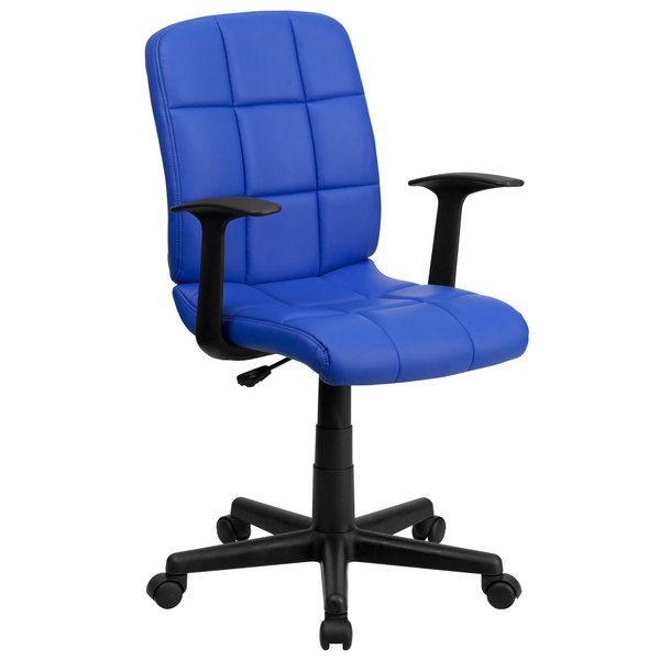 Metal Contemporary Chair, 16-3/4