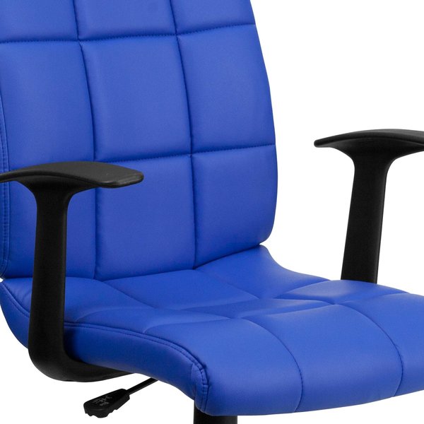 Metal Contemporary Chair, 16-3/4