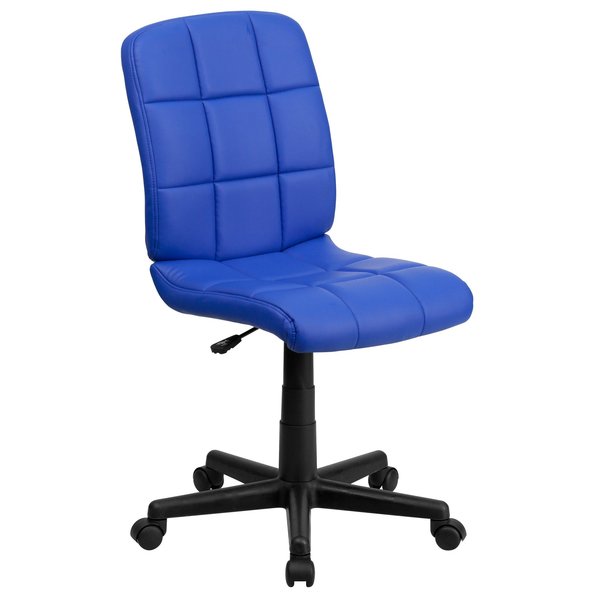 Vinyl Contemporary Chair, 16-3/4