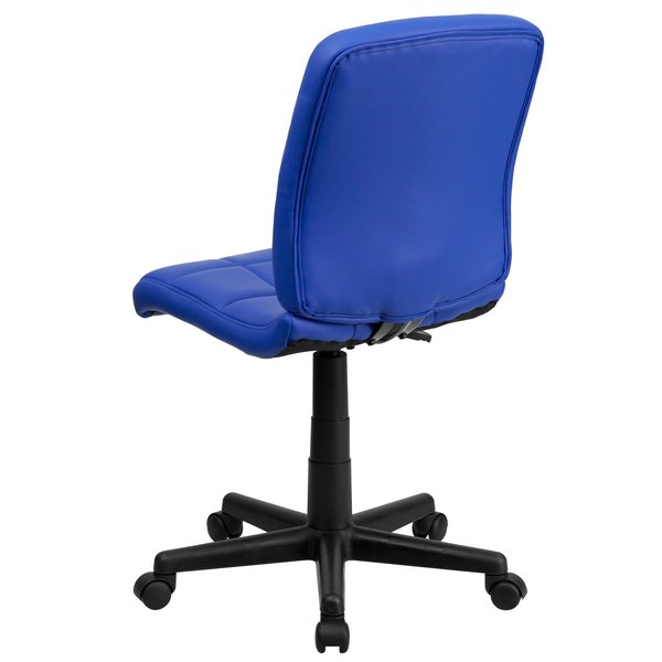 Vinyl Contemporary Chair, 16-3/4