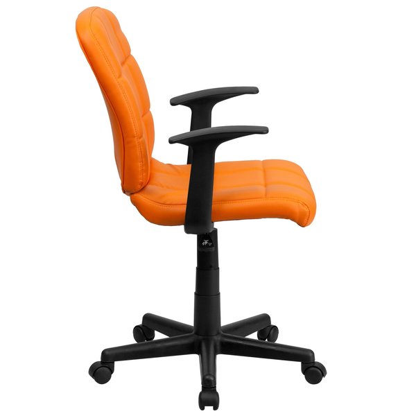 Metal Contemporary Chair, 16-3/4