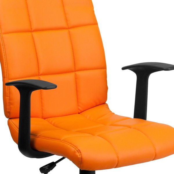Metal Contemporary Chair, 16-3/4