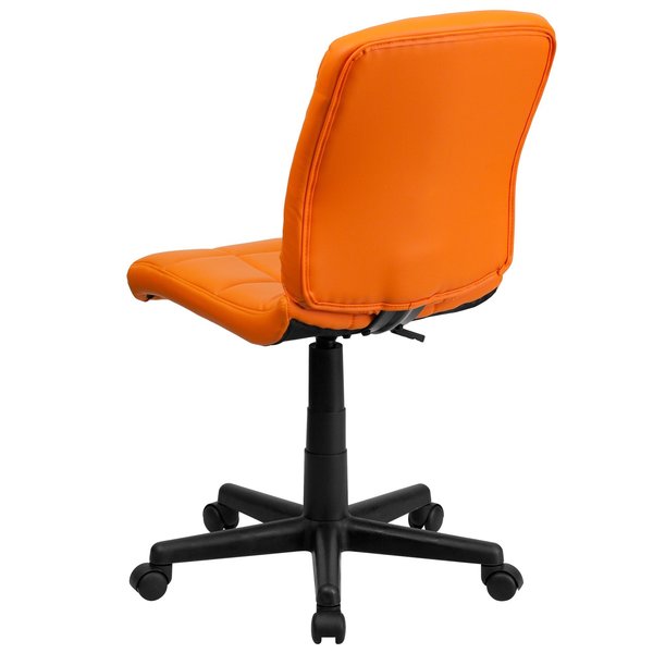 Vinyl Contemporary Chair, 16-3/4