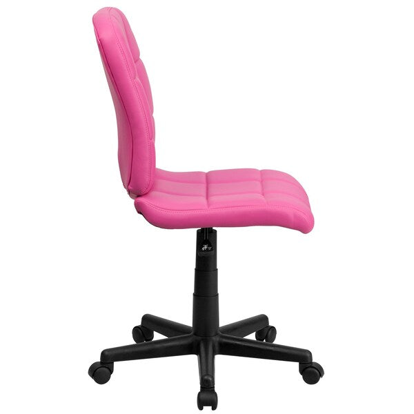 Vinyl Contemporary Chair, 16-3/4