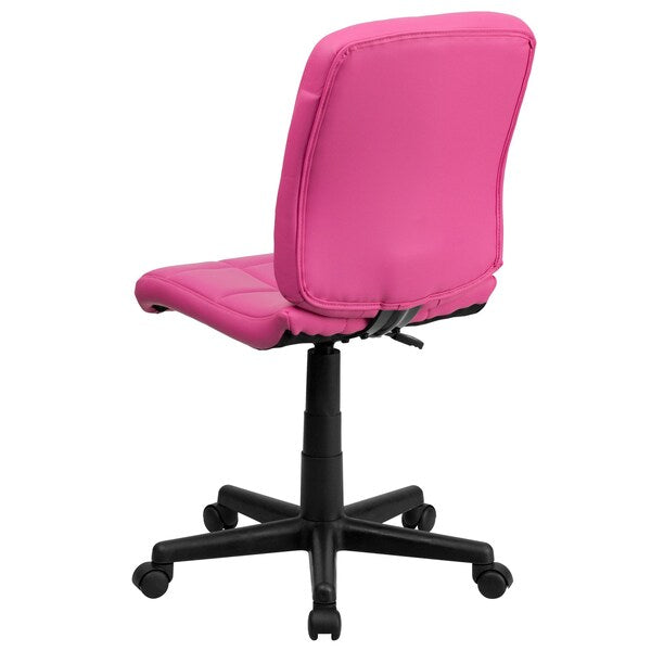 Vinyl Contemporary Chair, 16-3/4