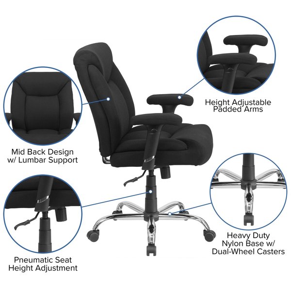 BlackTask Office Chair, 29