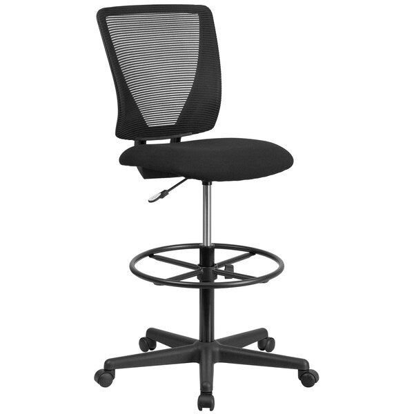 Mesh 32 1/2-, No Arm, Back, Seat, Frame: Black