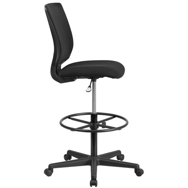 Mesh 32 1/2-, No Arm, Back, Seat, Frame: Black