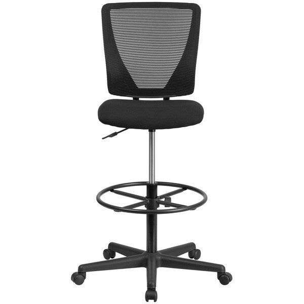 Mesh 32 1/2-, No Arm, Back, Seat, Frame: Black