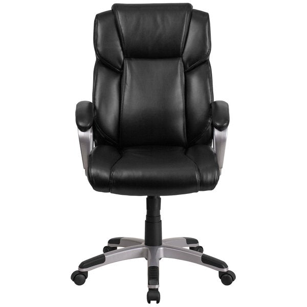 Leather Contemporary Chair, 18