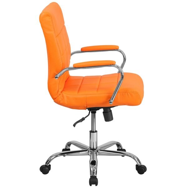 Contemporary Chair, Metal, 18-1/2