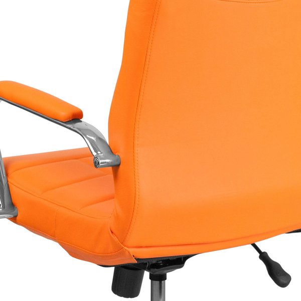 Contemporary Chair, Metal, 18-1/2