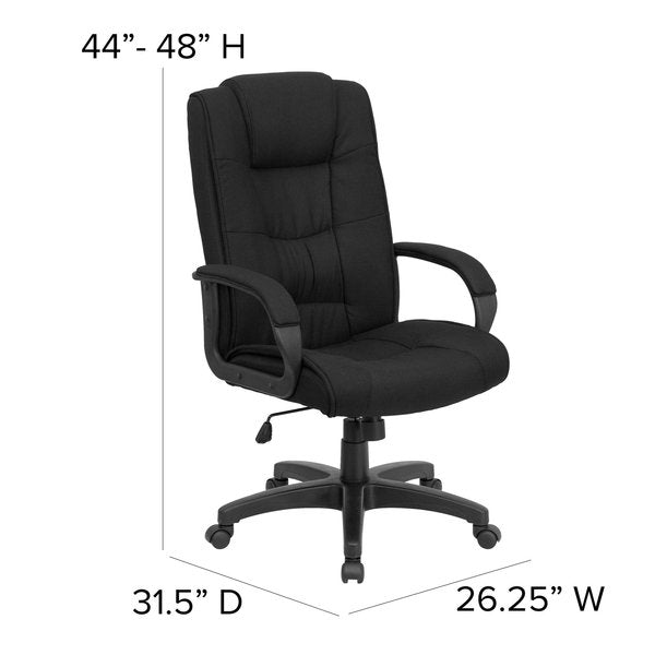 Contemporary Chair, Fabric, 18-1/2